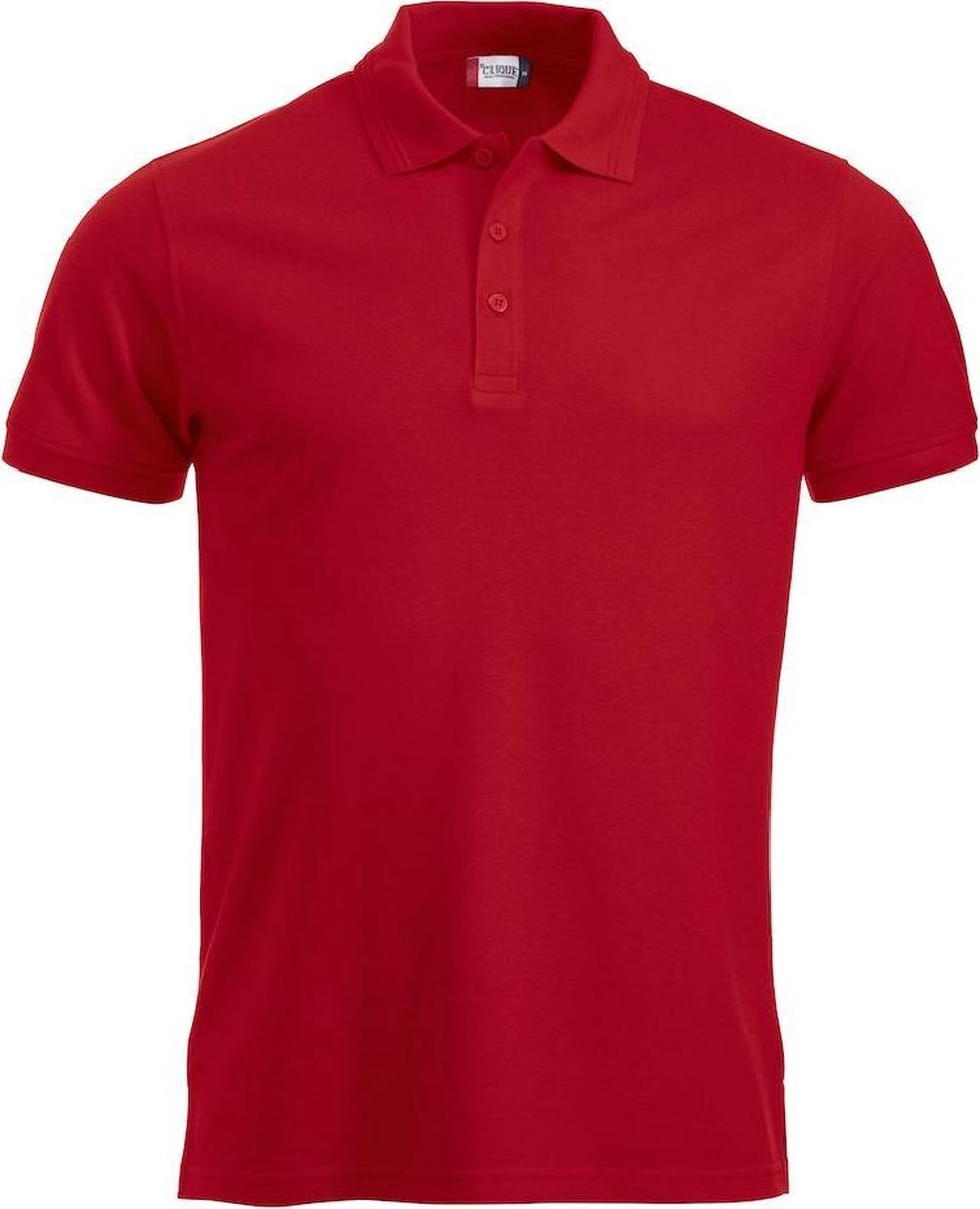 Manhattan heren polo grijsmelange l