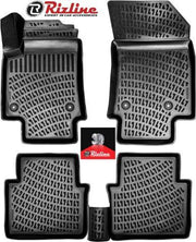 Automatten VW PASSAT B8 2014-Heden Premium 3D originele pasvorm-rubberen zwart