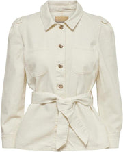 Onlmelrose Ls Shirt Dnm Jacket York Os 15231090 Ecru