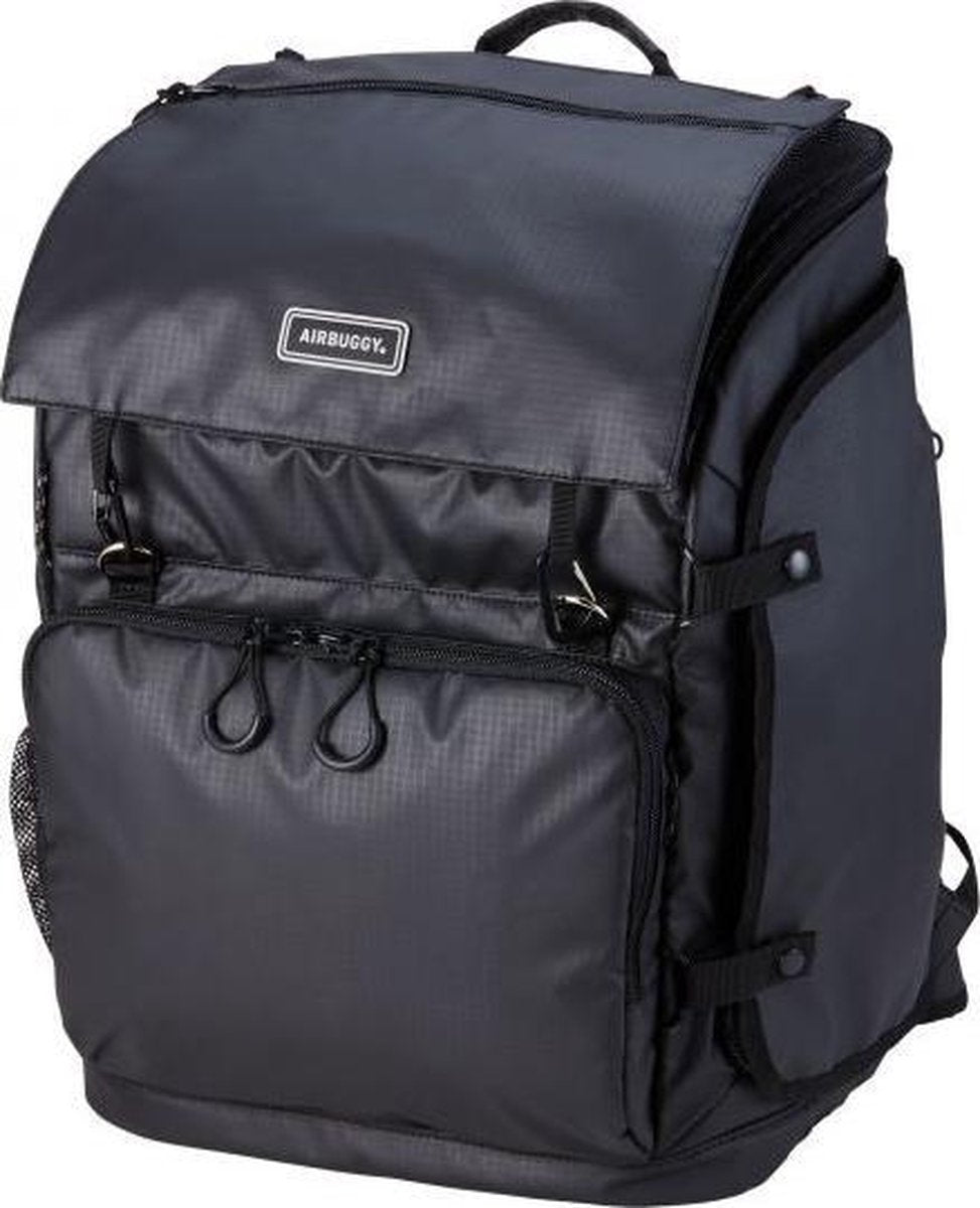 Airbuggy hondentas carrier 3 manieren zwart 31x25x41 cm