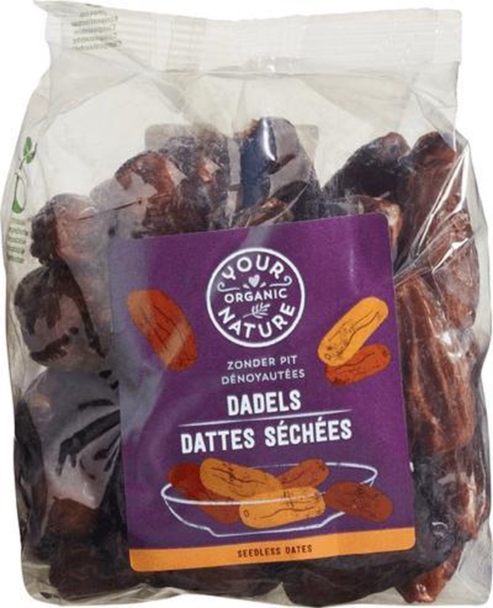 Dadels zonder pit Your Organic Nature (300 gram) - Biologisch