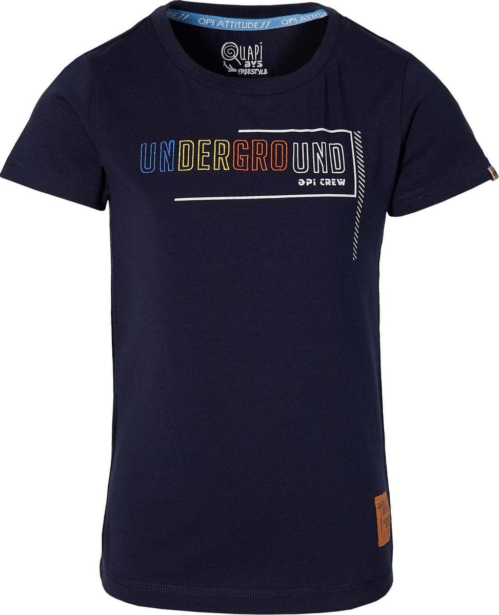 Quapi jongens t-shirt Fabyo Dark Blue