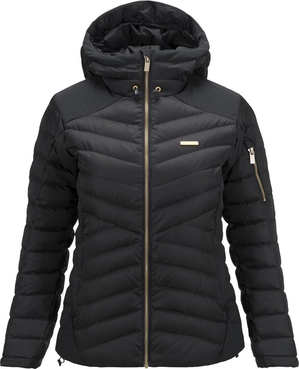 Peak Performance  - Womens Montano jacket - Zwart - Dames - maat  L