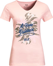 Jack Wolfskin At Home T W T-Shirt Shortsleeve Blush Pink Women