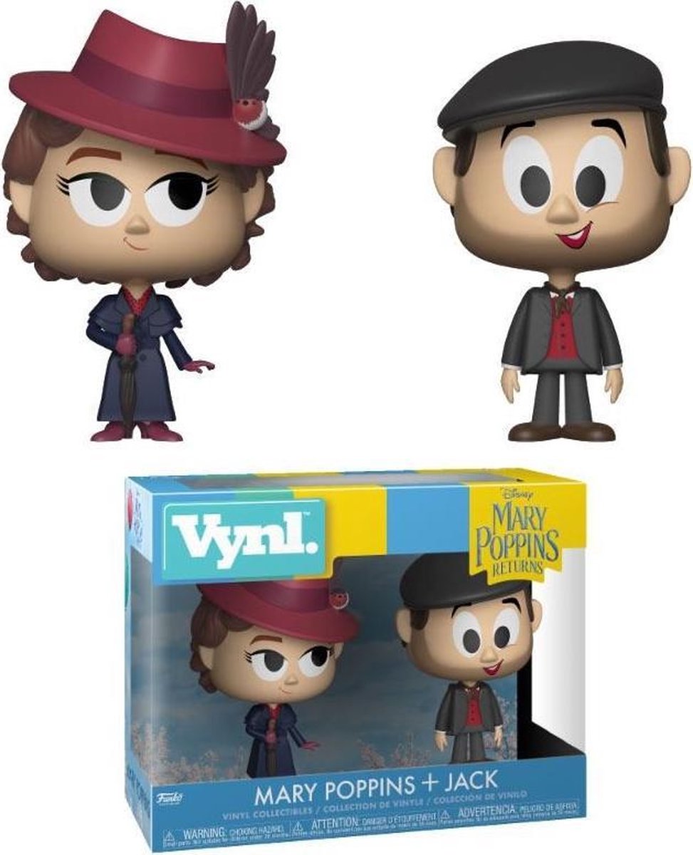 Beeldje Funko Vynl Disney: Mary Poppins (2018) - Mary Poppins + Jack