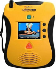 Defibtech Lifeline View semi automatische AED defibrillator - BHV - EHBO - gebruiksvriendelijk - automaat - cardiaal - noodsituatie