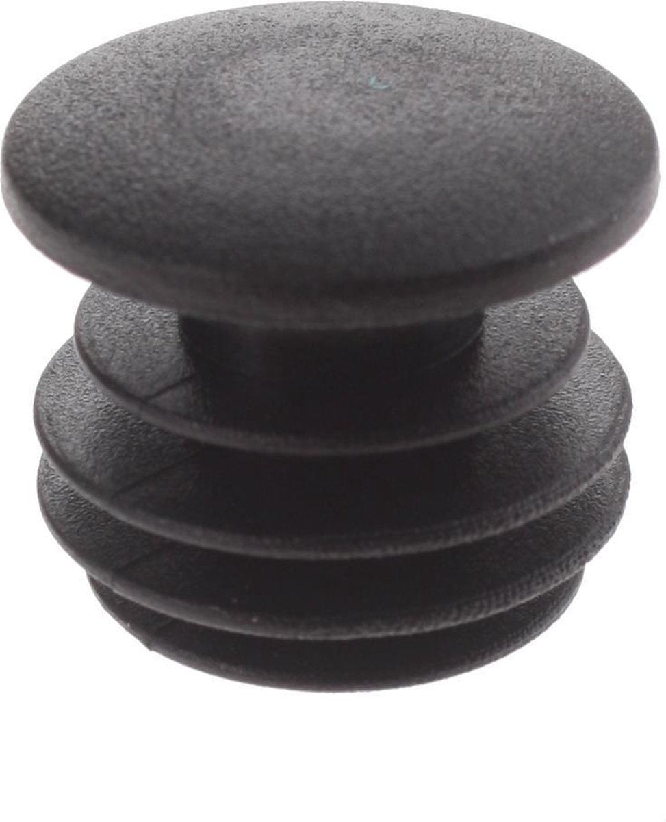 Amigo Bar End Doppen 22/23.5 Mm Zwart Per Stuk