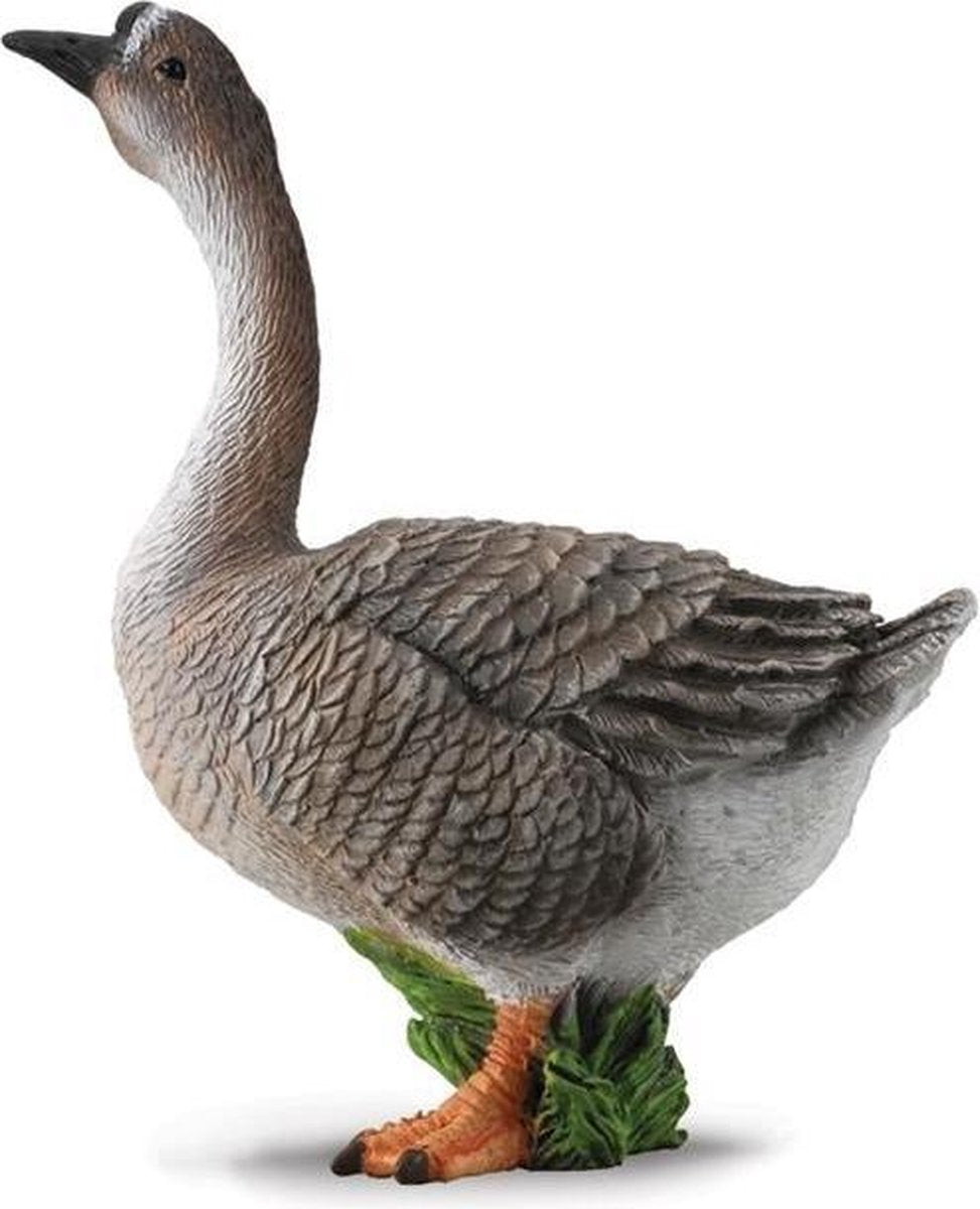 Collecta Boerderijdieren: Gans 6 Cm Bruin