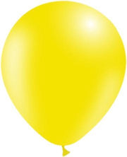 Lichtgele Ballonnen 30cm 50st