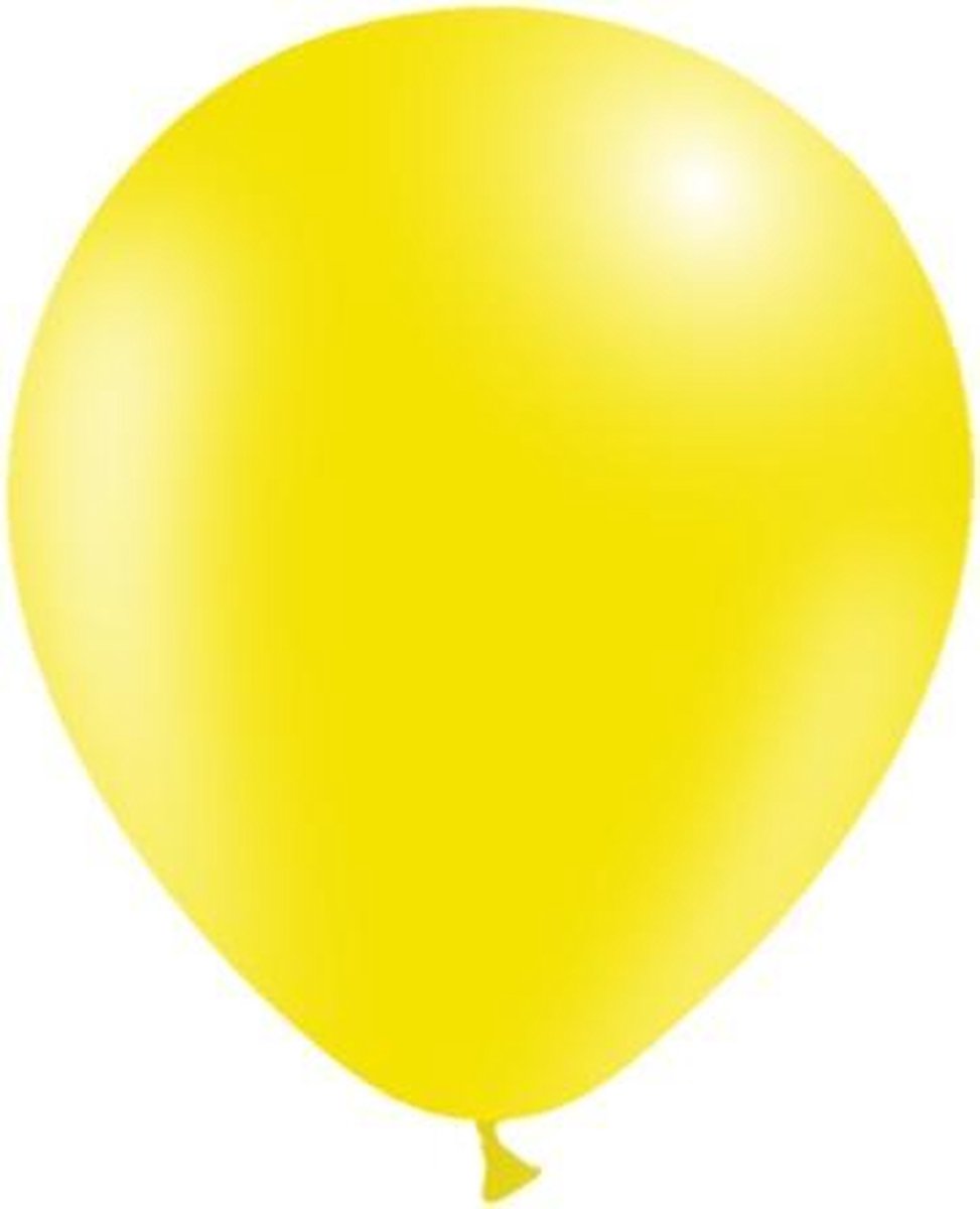 Lichtgele Ballonnen 30cm 50st
