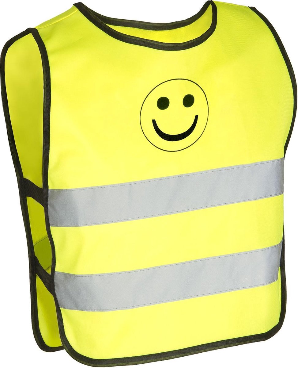 M-wave Reflecterend Veiligheidsvest Smiley Junior Maat Xxs-xs