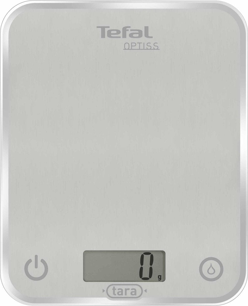 Tefal Optis Keukenweegschaal - Zilver