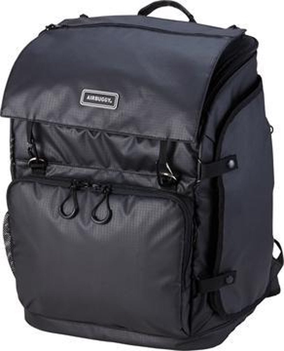 Airbuggy hondentas carrier 3 manieren zwart - 31x25x41 cm - 1 stuks