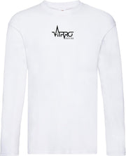 FitProWear T-Shirt Lange Mouwen Heren - Wit - Maat S - Longsleeve - Shirt met lange mouwen - T-Shirt lange mouw - Trui - Sweater - Casual kleding - Sportkleding