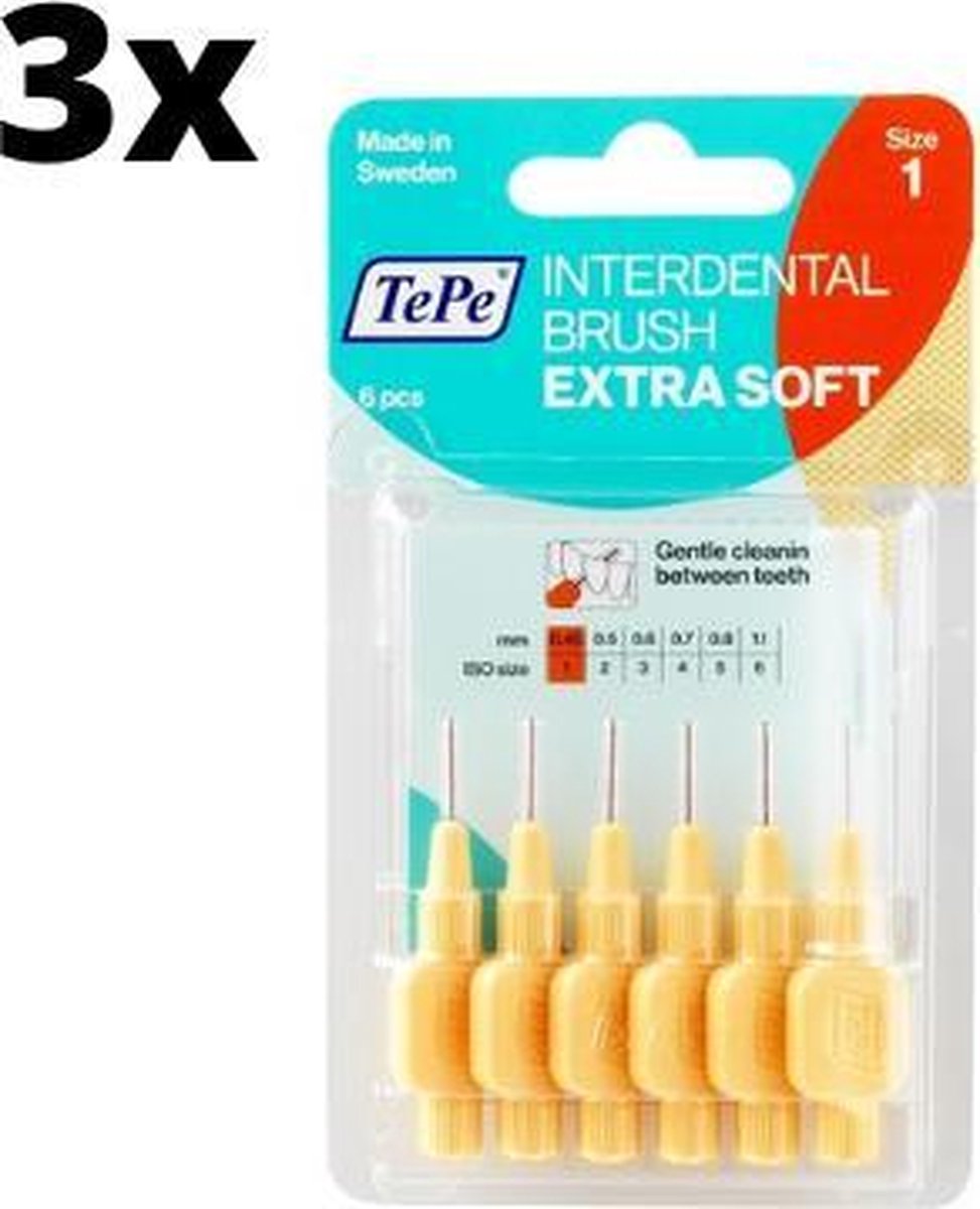 TePe Extra Soft Oranje 0