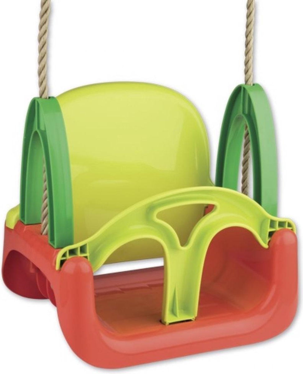 Babyschommel 3 in 1 Groen - Peuterschommel meegroeischommel