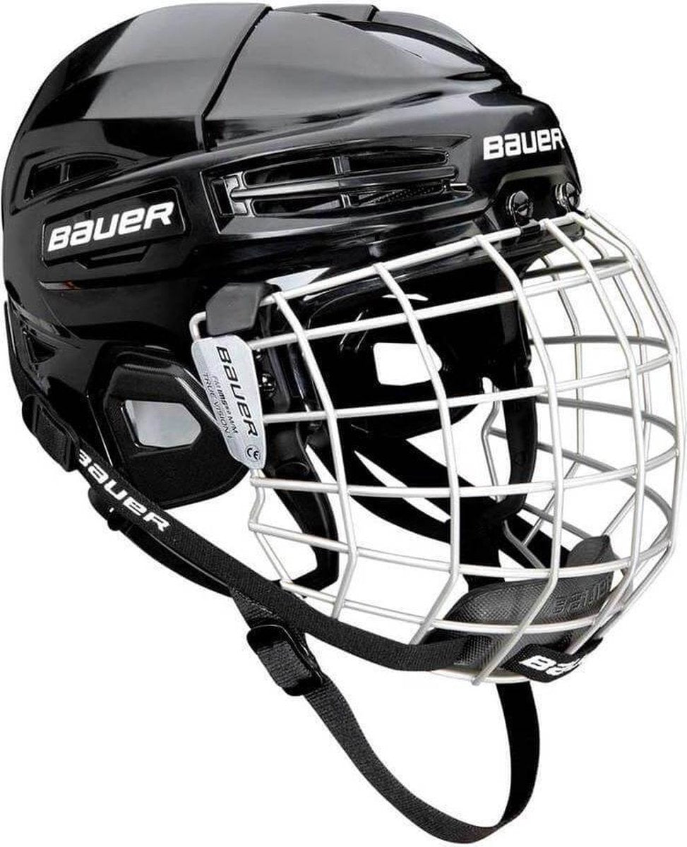 IJshockeyhelm Bauer IMS 5.0 Combo zwart maat M
