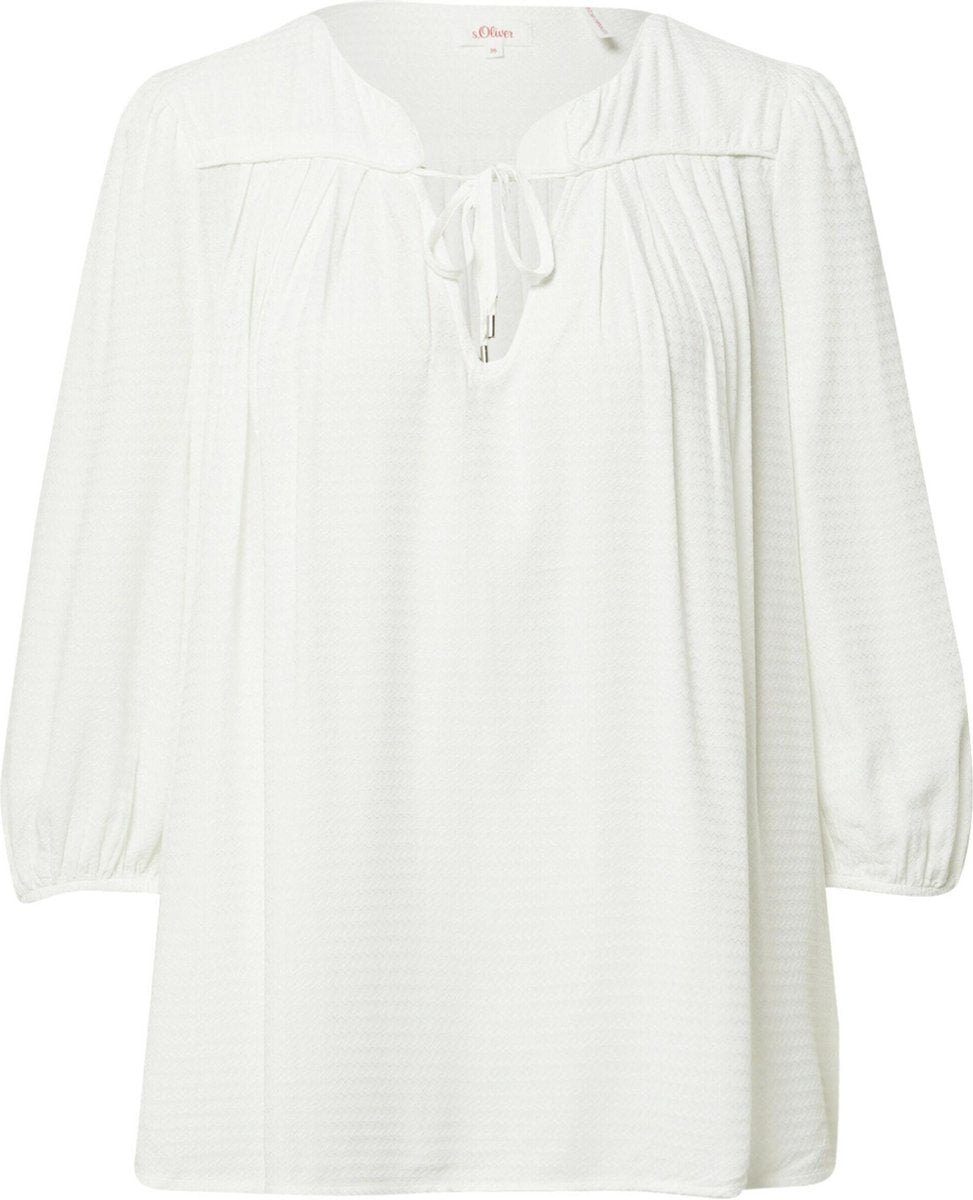 S.oliver blouse Offwhite-38 (M)
