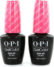 O.P.I GelColor Neon Nagellak - Kiss Me I'm Brazilian (2 Stuks)