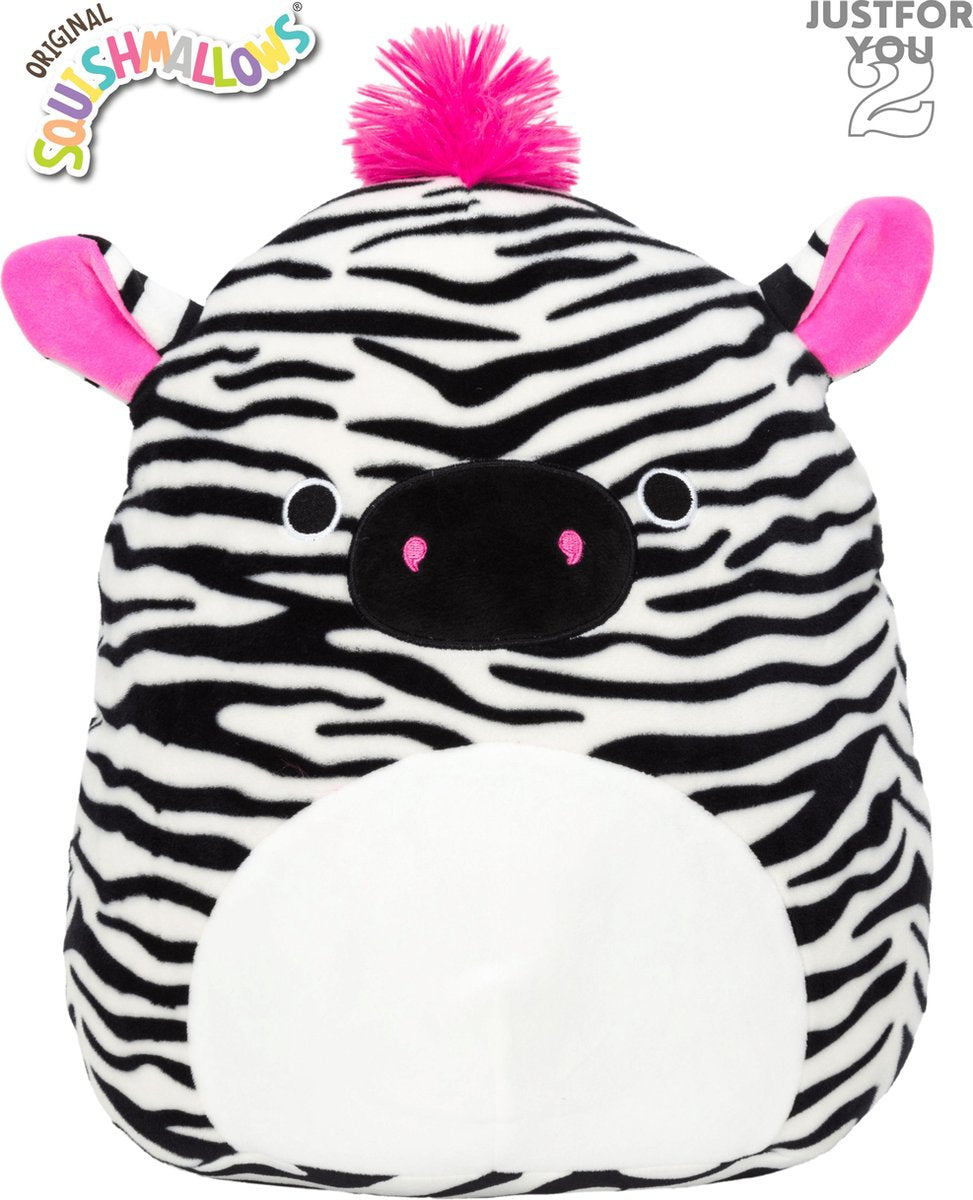Squishmallow Knuffel Tracey - 19cm - Zebra Squishies - Squishy