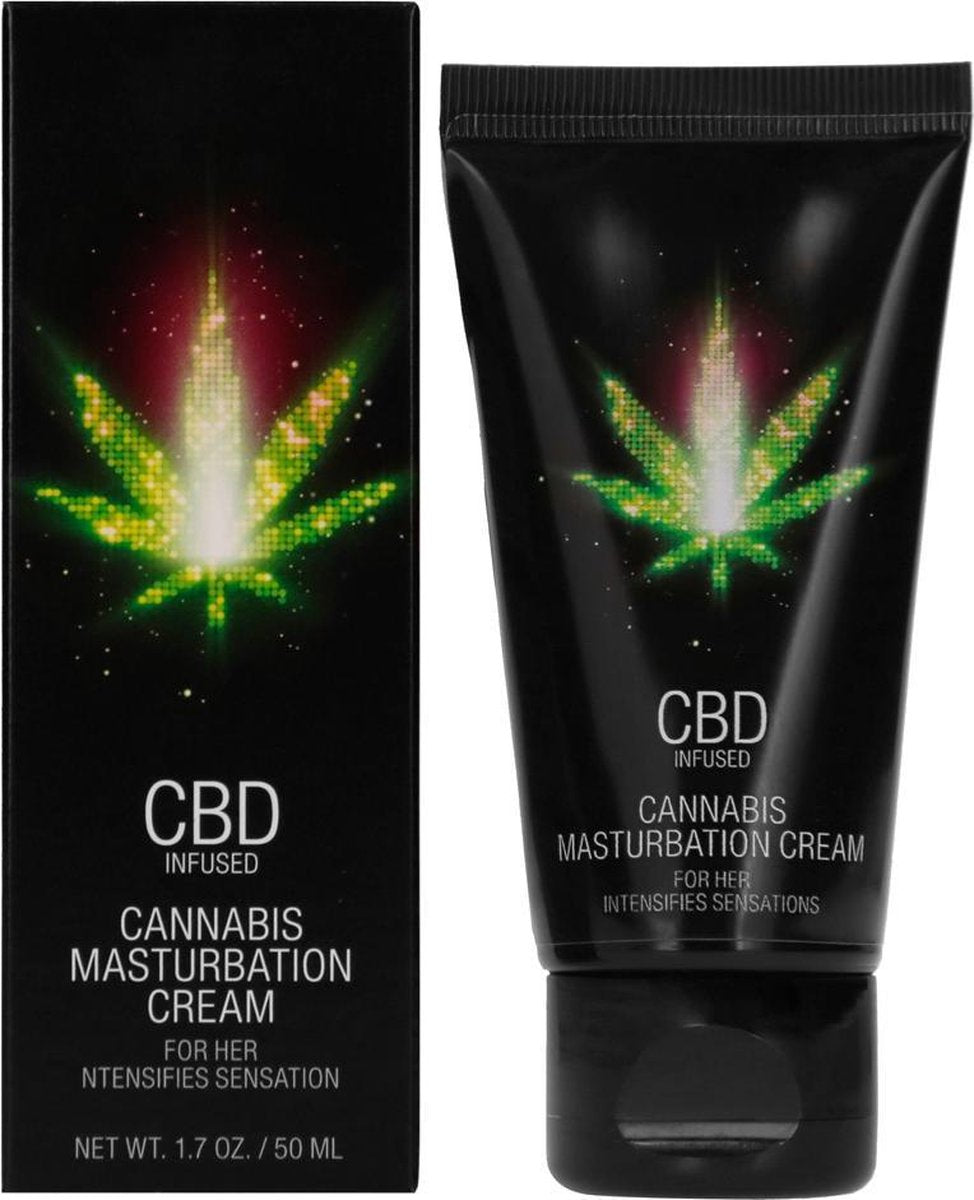 CBD Cannabis Masturbatiecrème voor haar - 50 ml