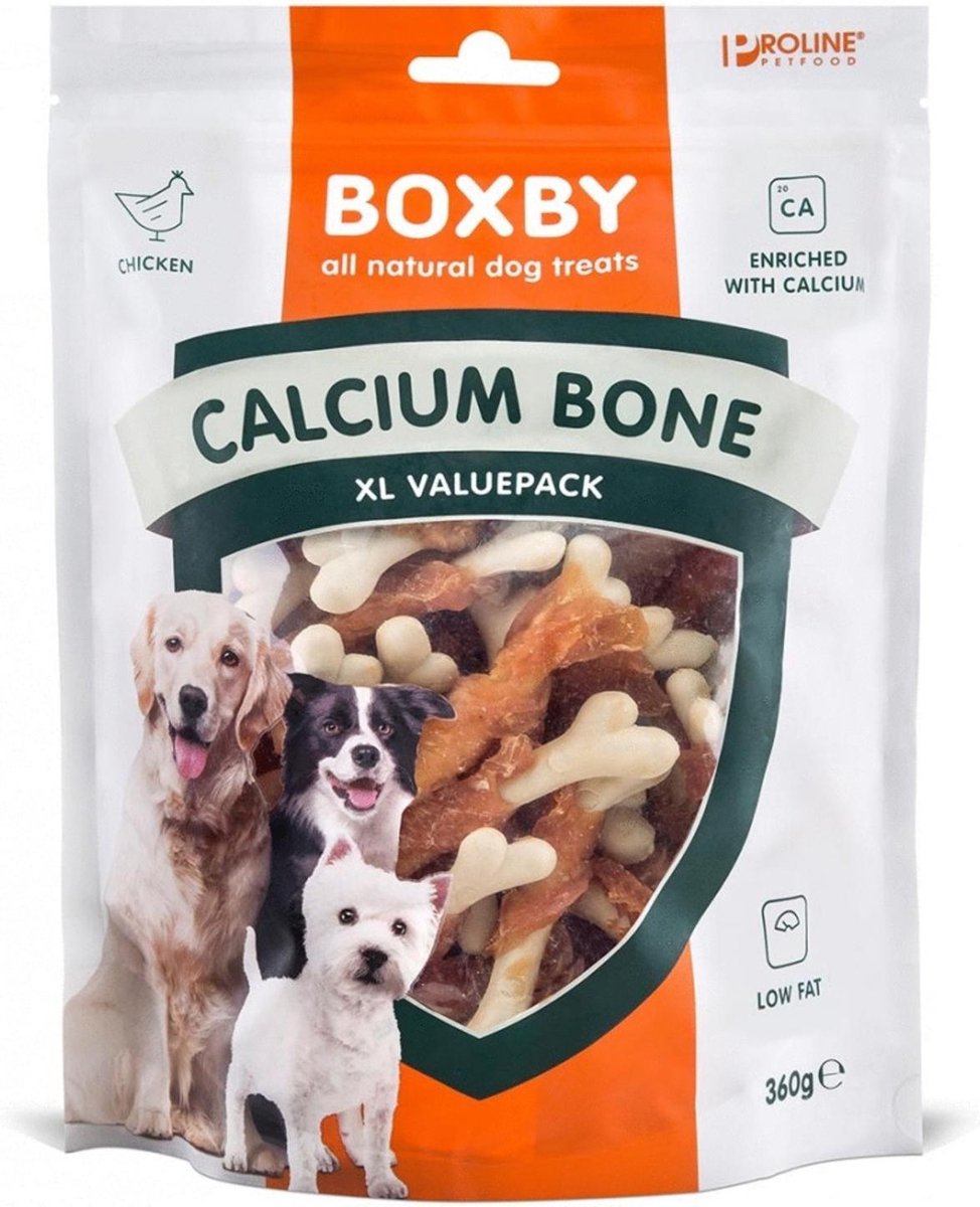 Proline Boxby Calcium Bone Hondensnack - 360 g