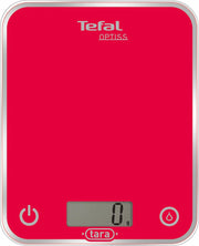Tefal Optiss Elektronische keukenweegschaal Rood Rechthoek