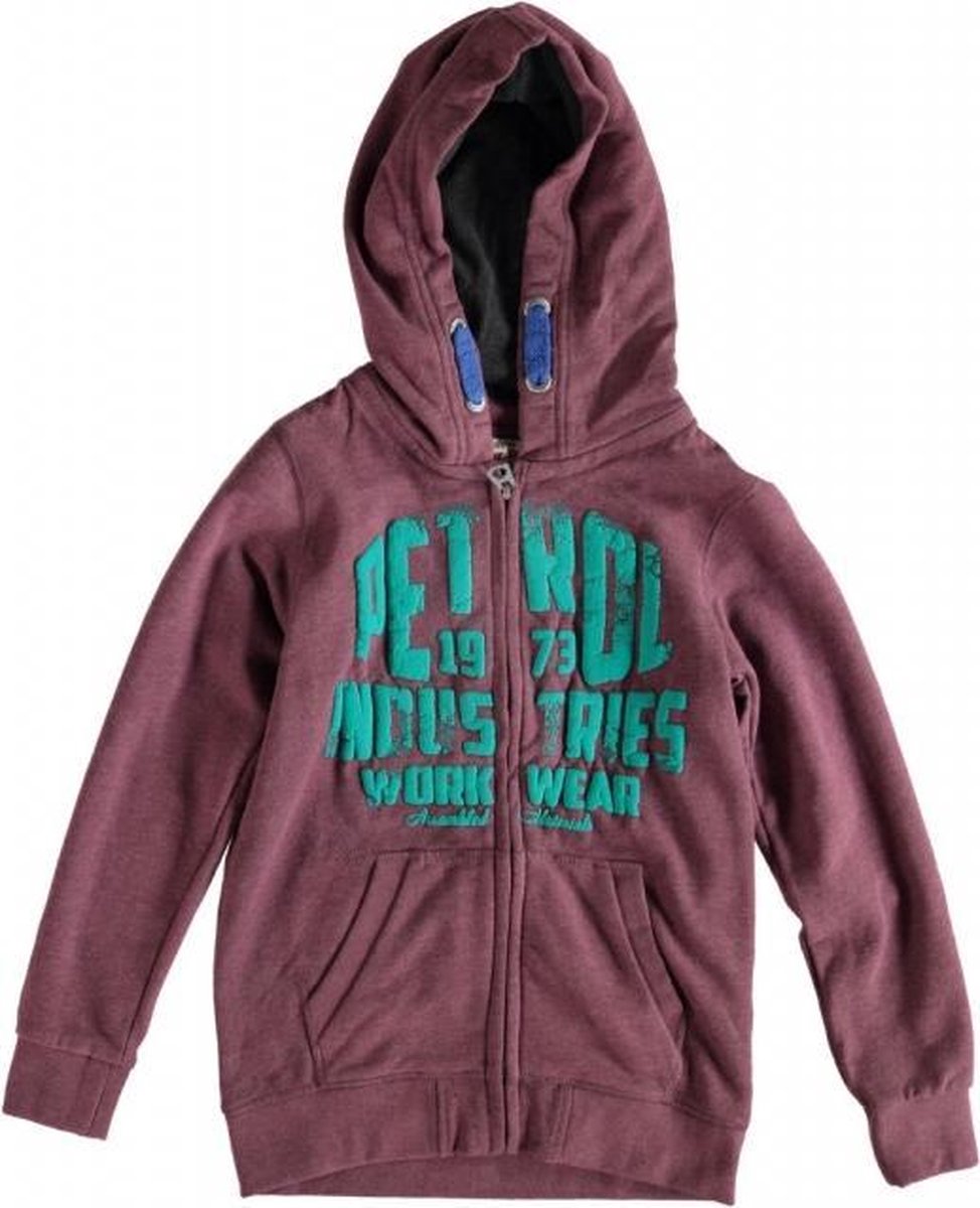 Petrol sweatvest hoodie Maat - 92