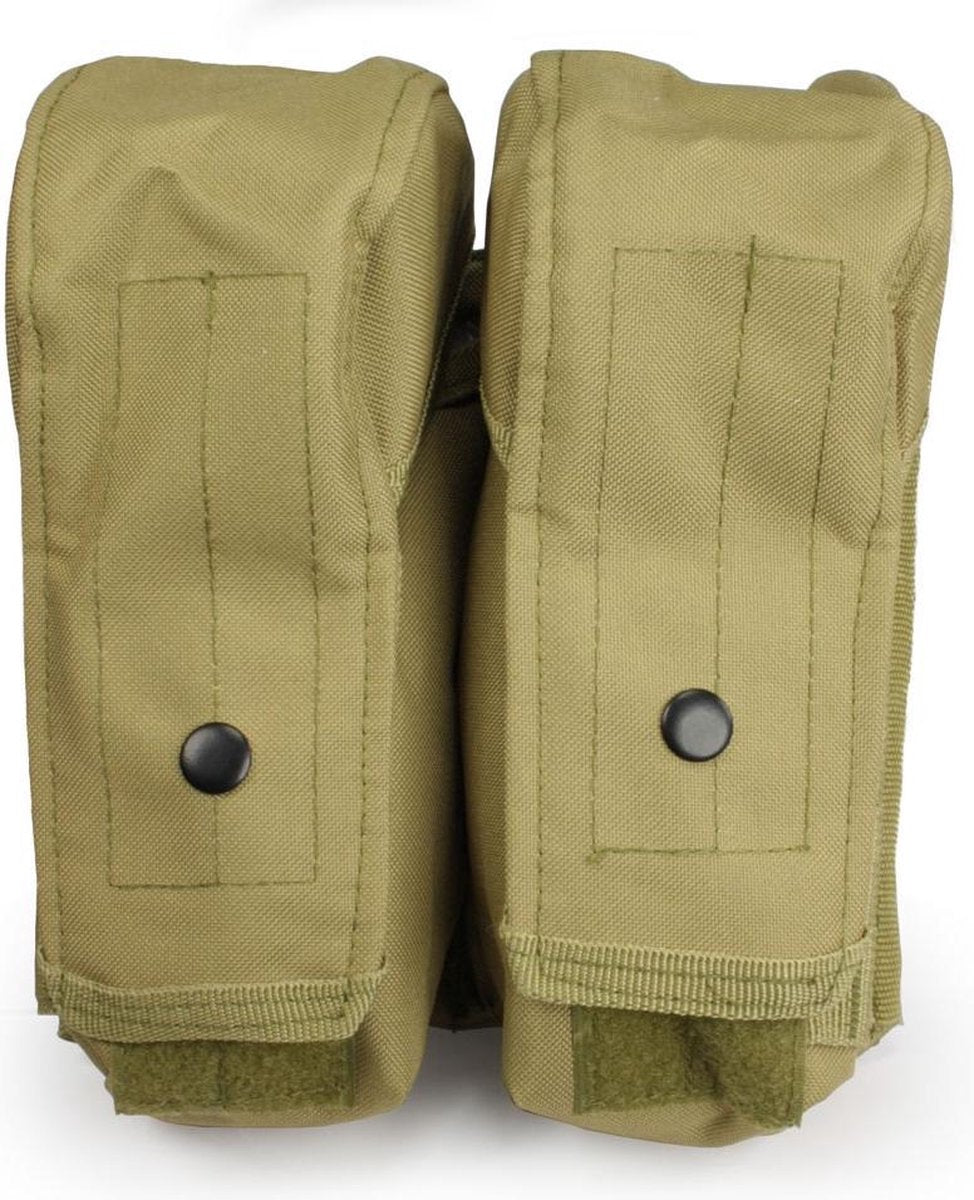 101Inc Molle pouch utility big A khaki