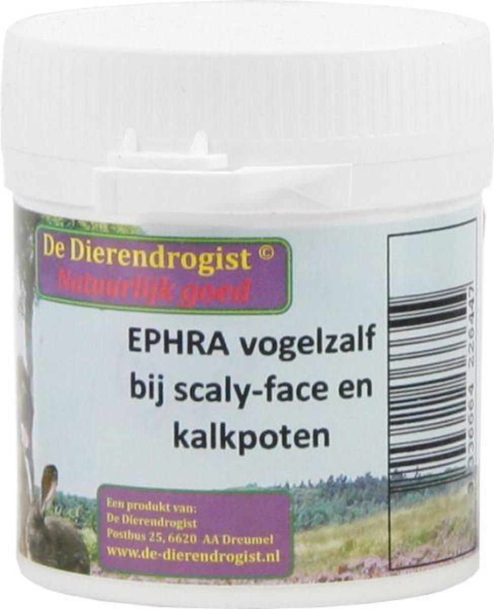Dierendrogist Ephra Vogelwondzalf - 50 gr