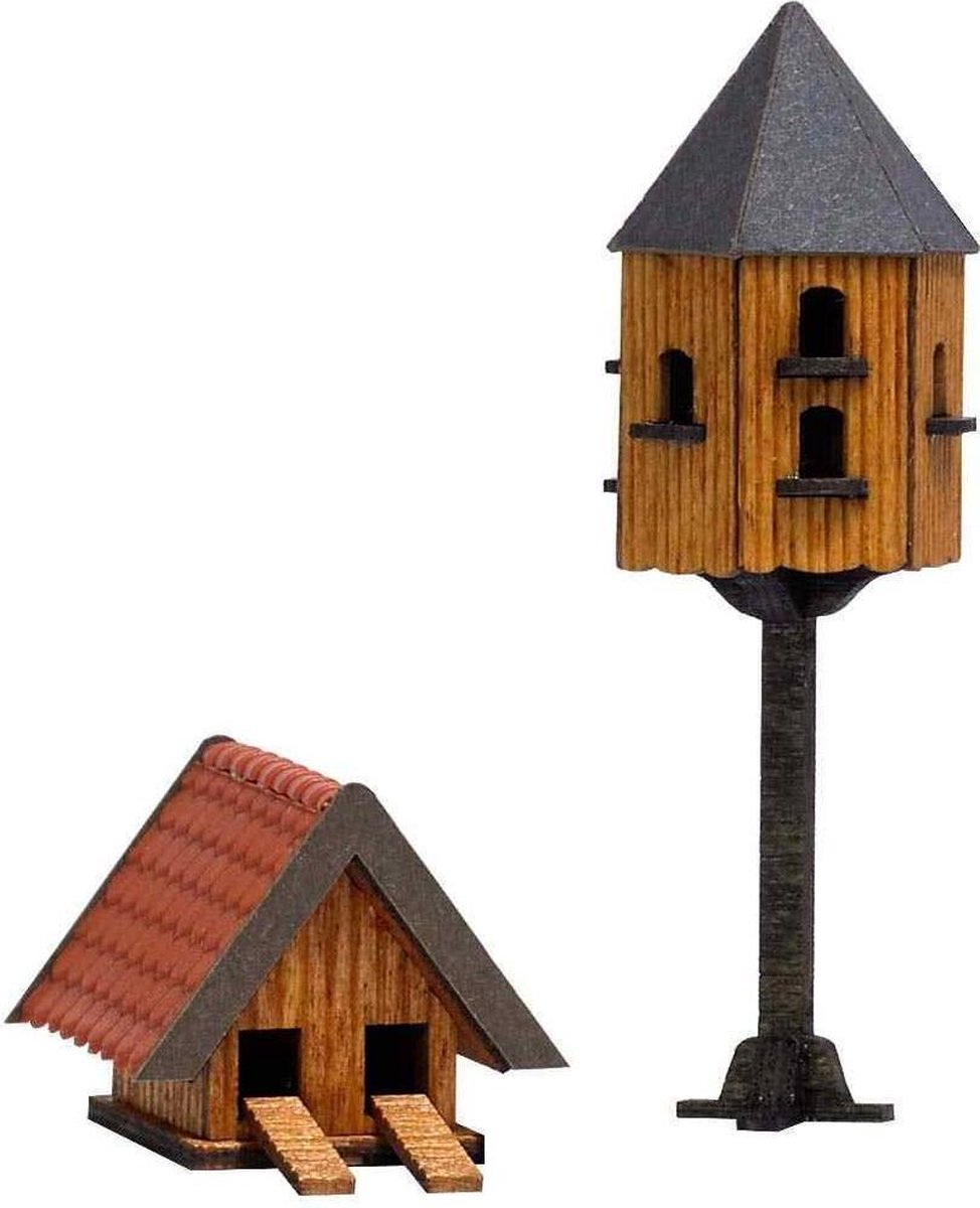 Busch - Tauben- Und Entenhaus H0 (Bu1521)