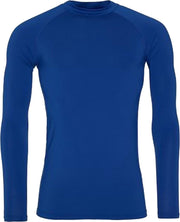AWDis Gewoon Cool Mens Lange Mouw Bazelayer Top (Koningsblauw)