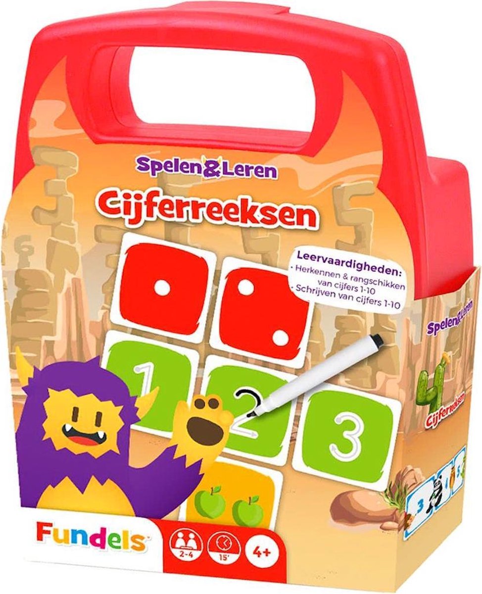 Fundels Cijferreeksen - Educatief kaartspel