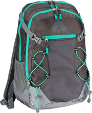 Abbey Backpack - Rugzak - 35 Liter - antraciet/groen/grijs