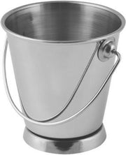 Serveeremmertje RVS - Patat/Aardappelmandje - Serveermandje - Ø 9 cm
