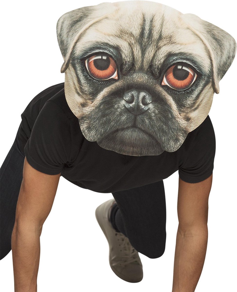 Enorm honden masker voor volwassenen - Verkleedmasker
