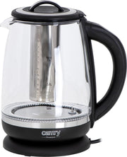 Glazen Waterkoker met Temp. Control & Tea Infuser CR 1290 Camry