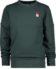 Vingino Basis Crew Jongens Trui - Steel Green - Maat 164