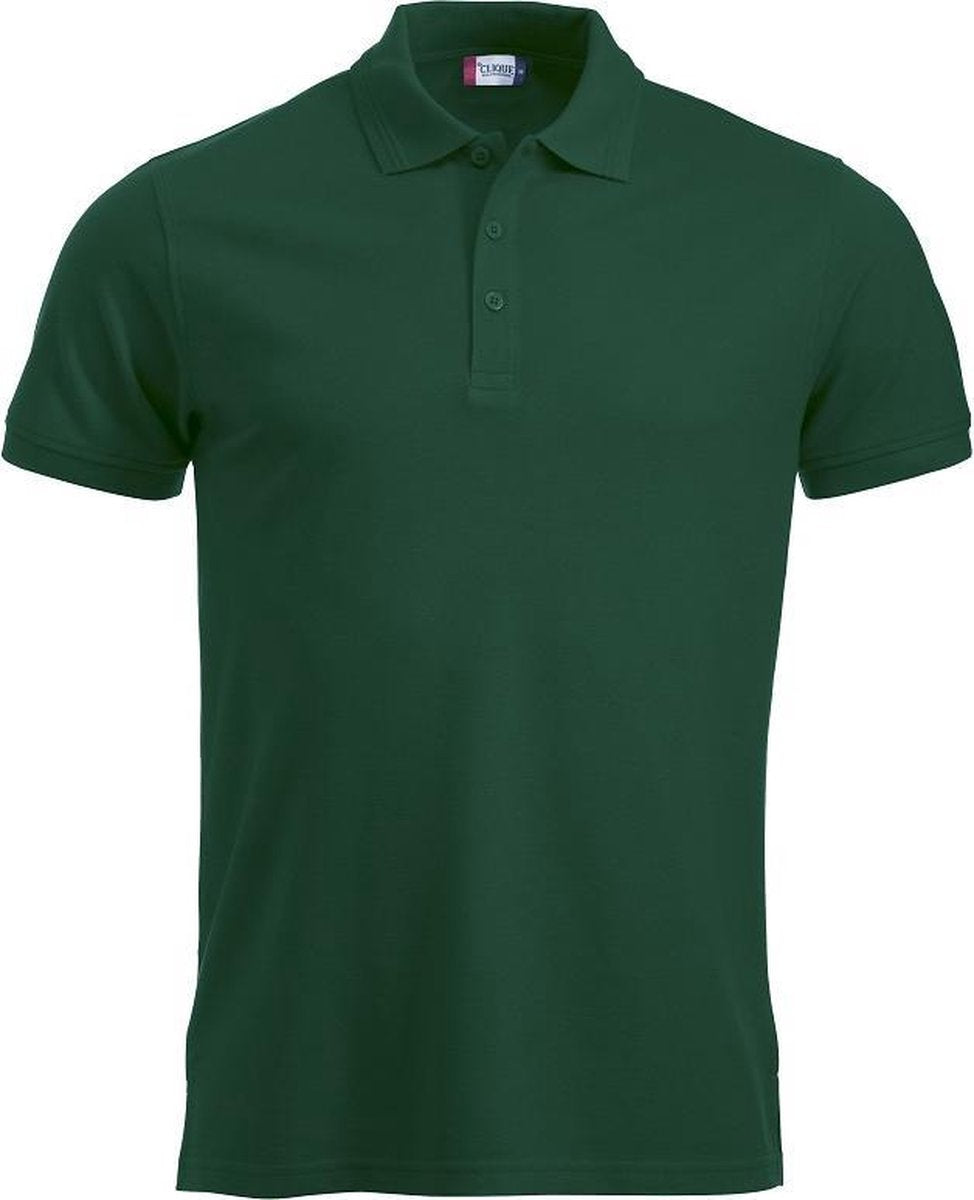 Manhattan heren polo flessengroen 3xl