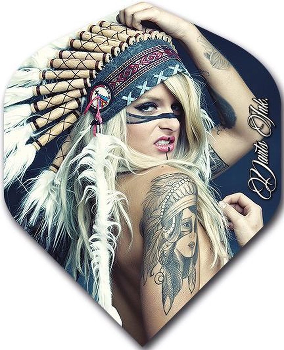 McKicks Ink Tattoo Std. Flight - Squaw Girl