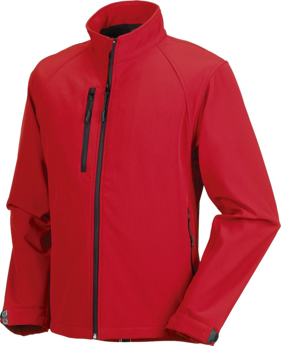 Russell Heren waterbestendig & winddicht Softshell-jasje (Klassiek rood)