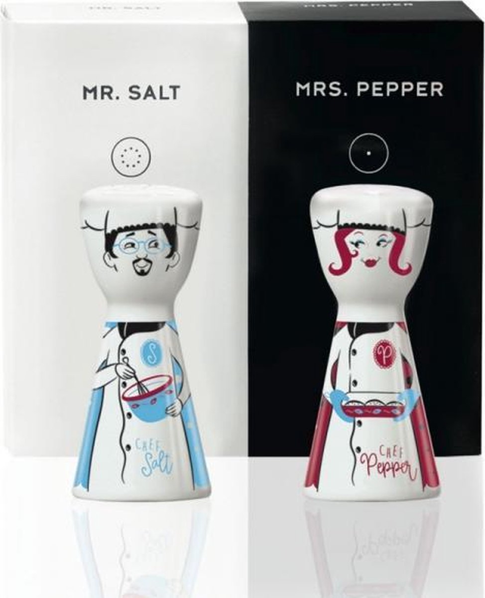 Ritzenhoff Mr. Salt & Mrs. Pepper Peper- & zoutstel 070