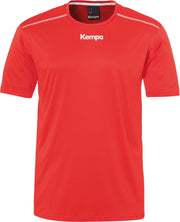 Kempa Poly  Sportshirt performance - Maat 140  - Unisex - rood