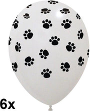 Dieren/hondenpootjes Ballonnen