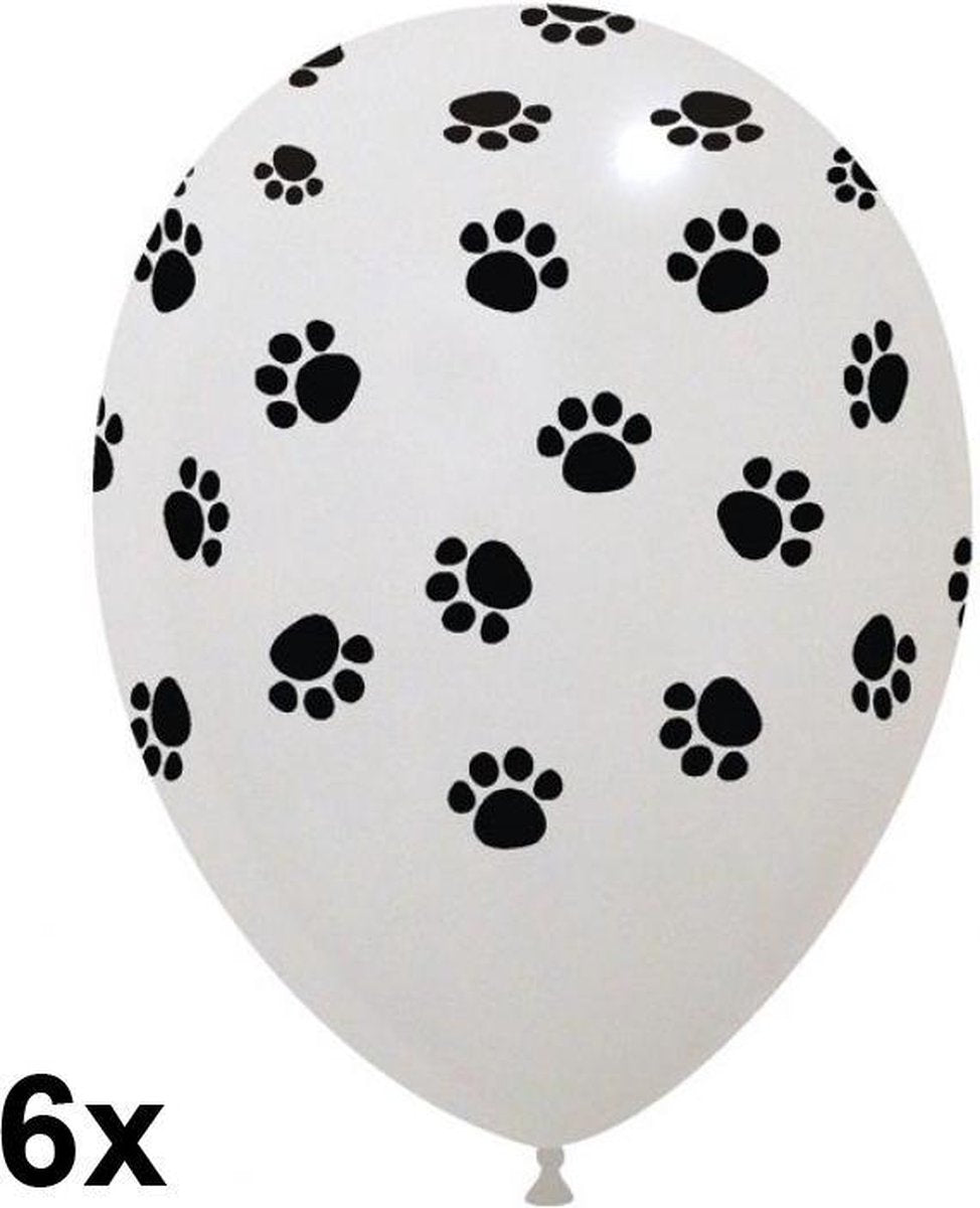 Dieren/hondenpootjes Ballonnen