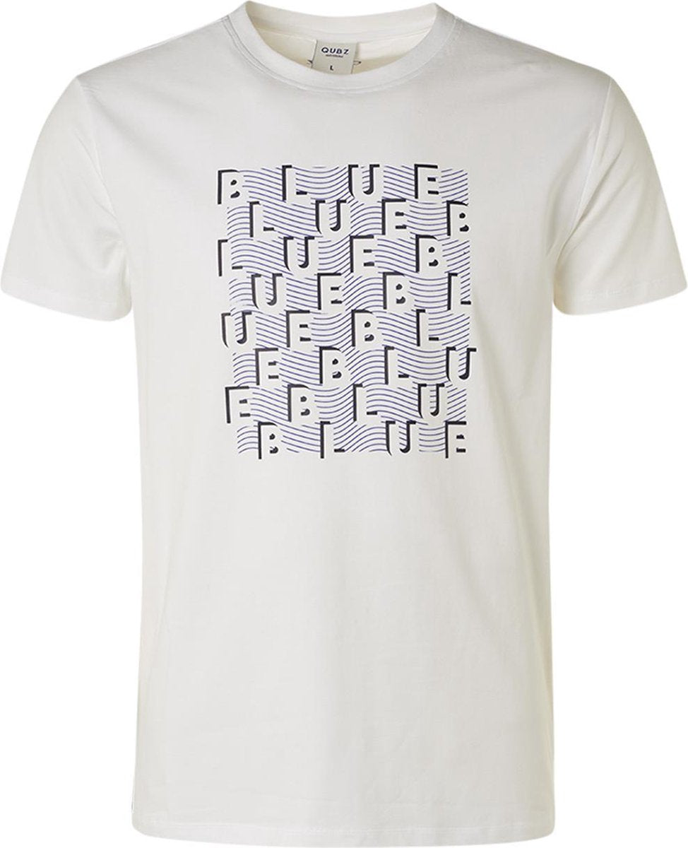 T Shirt Crewneck Chest Artwork Q01320404 010 White