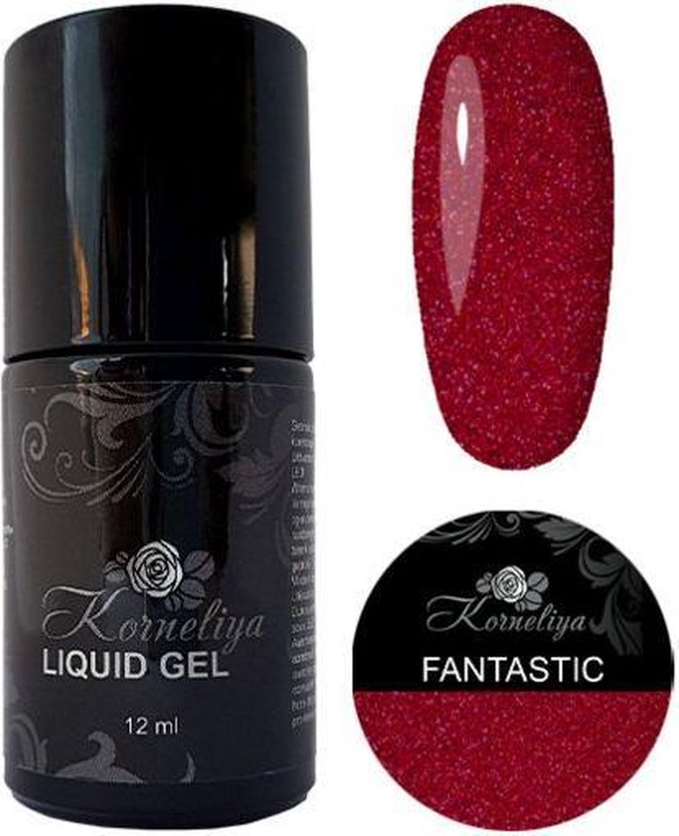 Gellak - Korneliya Liquid Gel Moulin Rouge FANTASTIC 12ml