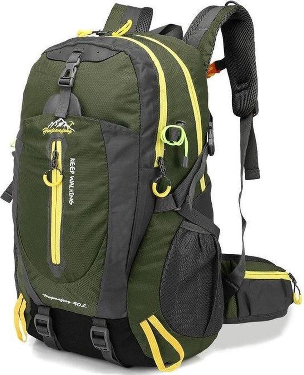 Backpack - Hwyanfeng Keep Walking - Groen - Rugzak - 40 Liter