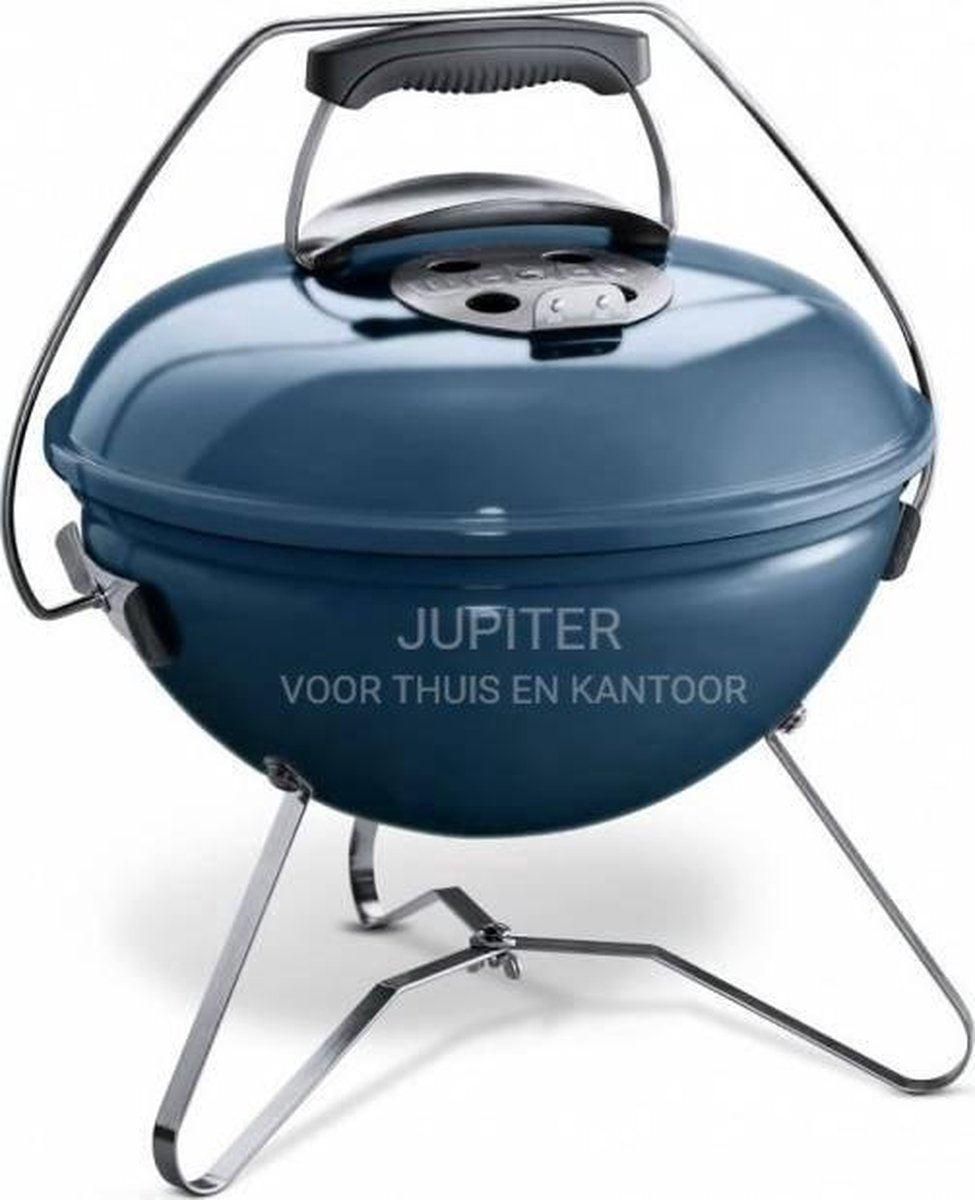 WEBER SMOKEY JOE PREMIUM BBQ 37cm. KLEUR : SLATE BLUE
