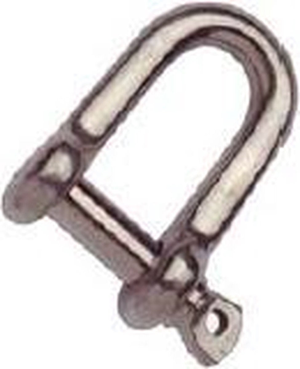 Rechte schakel RVS 8mm (GS71004)